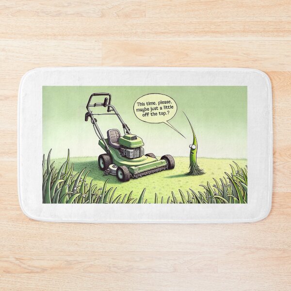 Item preview, Lawn mowing just got more complicated. designed and sold by FamouslyStupid.