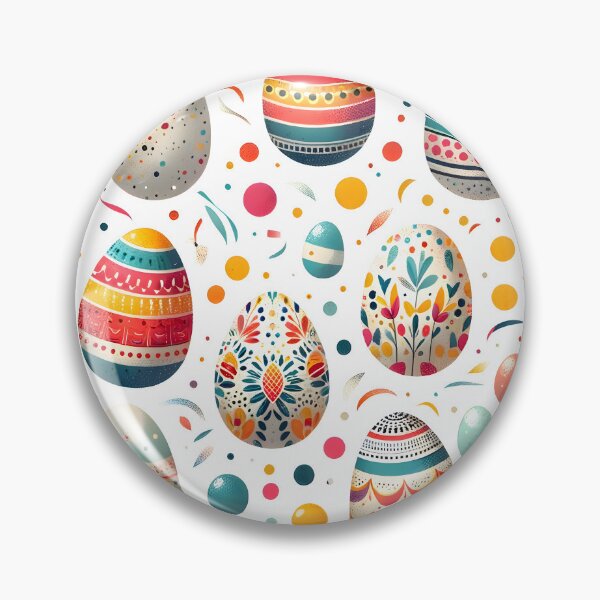Item preview, Cute Easter Egg Pattern designed and sold by ParenthoodPuns.
