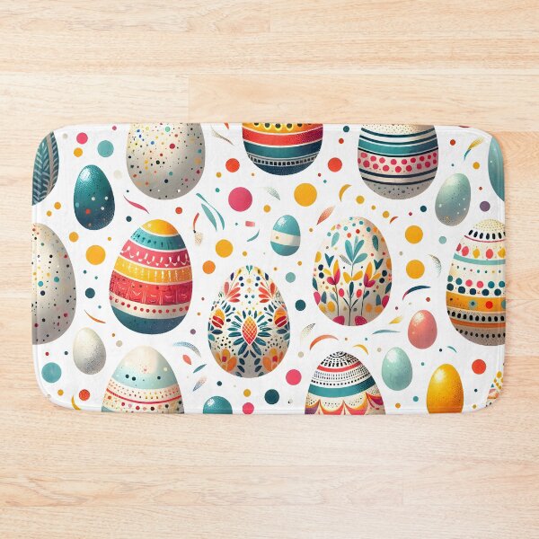 Item preview, Cute Easter Egg Pattern designed and sold by ParenthoodPuns.