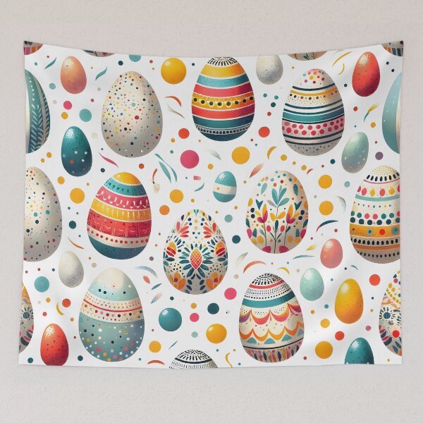 Item preview, Cute Easter Egg Pattern designed and sold by ParenthoodPuns.