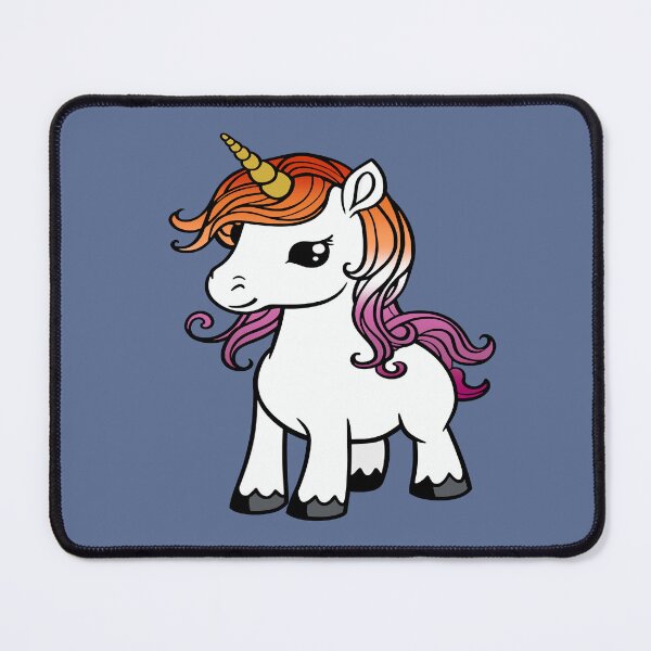 Item preview, Cute Lesbian Pride Flag Unicorn, Subtle Kawaii Lesbian Unicorn Design designed and sold by Travelslightly.