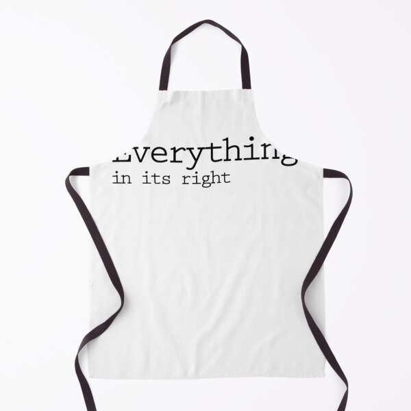 Item preview, Everything in its right place black designed and sold by JamesHewett.