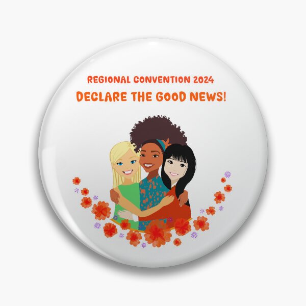 Item preview, Declare the good news regional convention 2024 designed and sold by InkyKidArt.