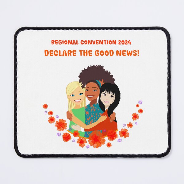 Item preview, Declare the good news regional convention 2024 designed and sold by InkyKidArt.