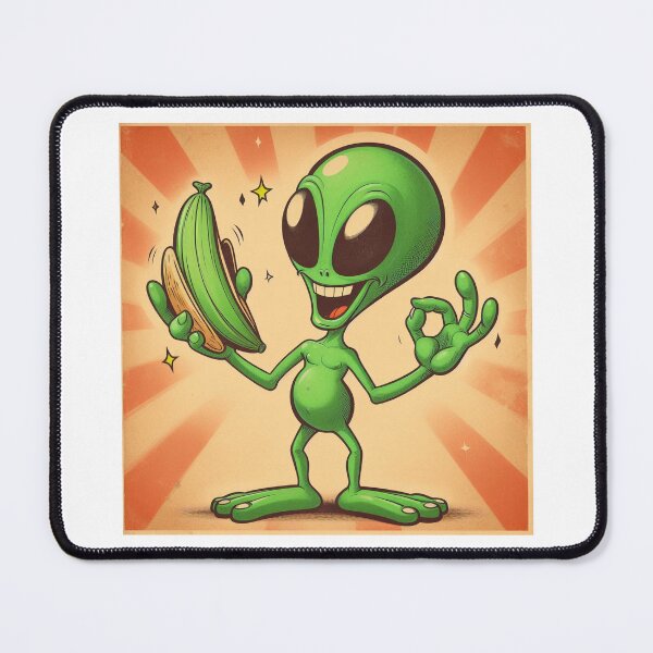Item preview, 80s Alien Funny Retro Humor Strangers Don’t Talk To designed and sold by PopPizzazz.