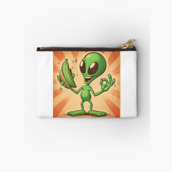 Item preview, 80s Alien Funny Retro Humor Strangers Don’t Talk To designed and sold by PopPizzazz.