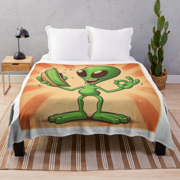 Item preview, 80s Alien Funny Retro Humor Strangers Don’t Talk To designed and sold by PopPizzazz.