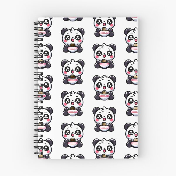 Item preview, Kawaii Panda Eating Ramen designed and sold by PeelZinc.