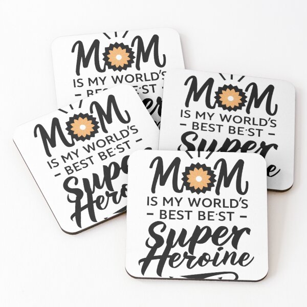Item preview, #MOM: The World's Best Superheroine designed and sold by Colorful-Garden.