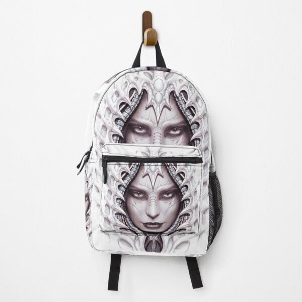 Item preview,  Lady Evil - Fantasy Biomechanic Illustration - grey Version designed and sold by KairoDesign.