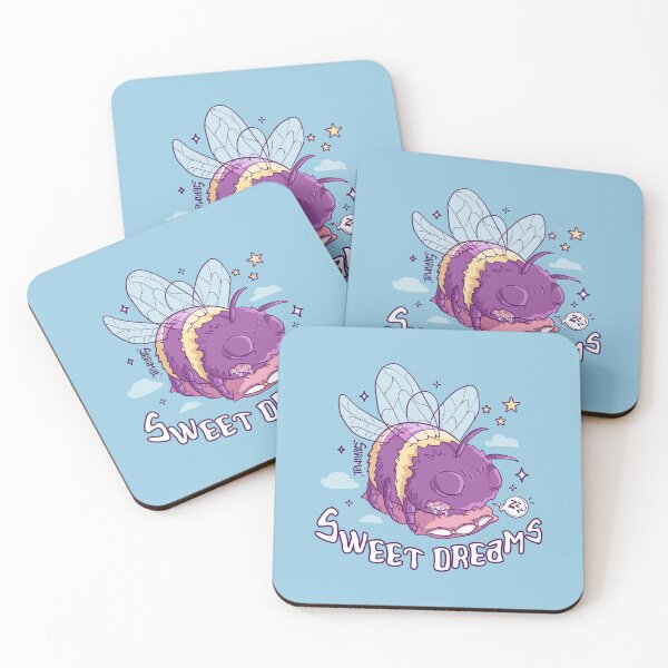 Item preview, Sweet Dreams Are Made of Bees - Buzzing Slumber Illustration designed and sold by SPIRIMAL.