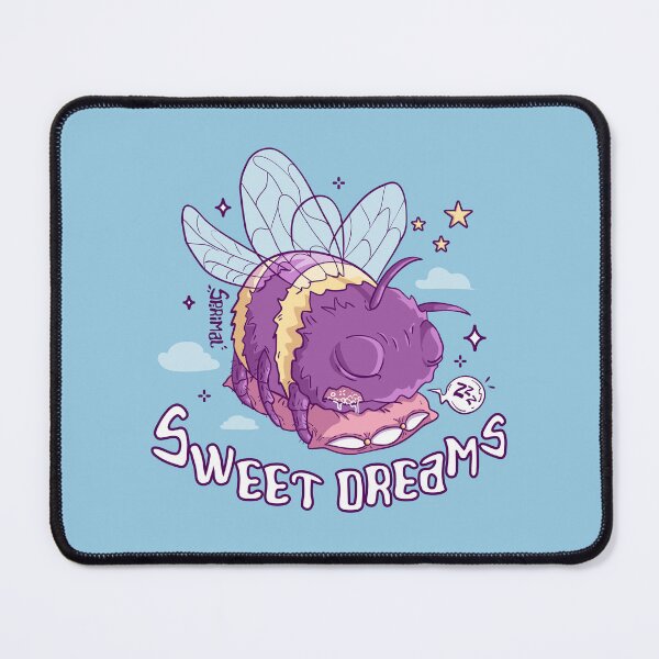 Item preview, Sweet Dreams Are Made of Bees - Buzzing Slumber Illustration designed and sold by SPIRIMAL.