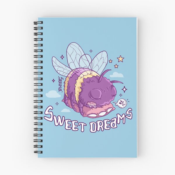 Item preview, Sweet Dreams Are Made of Bees - Buzzing Slumber Illustration designed and sold by SPIRIMAL.