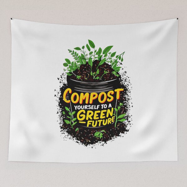 Item preview, Composting for Sustainability - Eco-Friendly Design designed and sold by VoyteksDesigns.