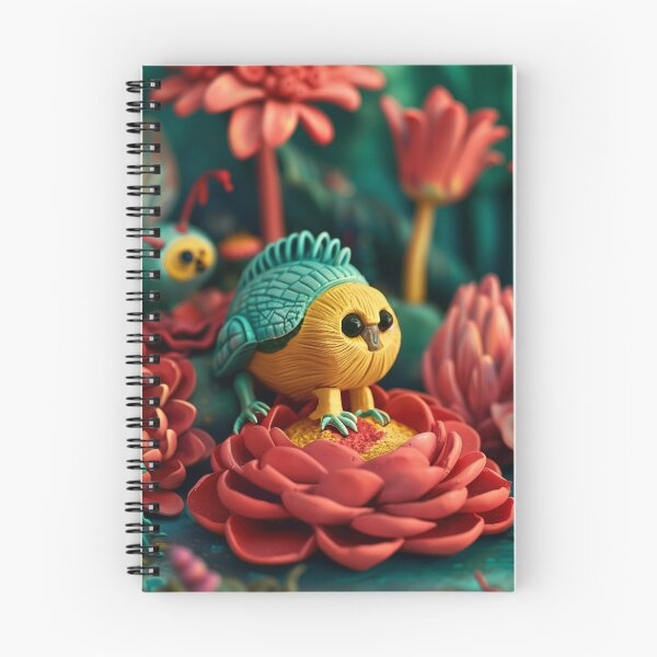 Item preview, 3D sculpture, retro-futuristic floral arrangement with insects and small robots. Wall decoration designed and sold by David-CoBo.
