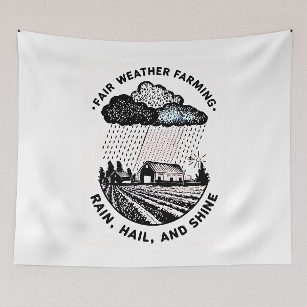 Item preview, Resilient Agriculture - All-Weather Farming Illustration designed and sold by VoyteksDesigns.