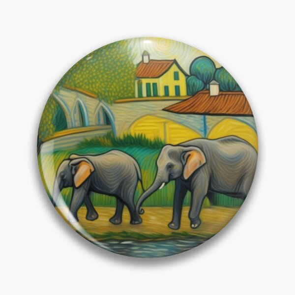 Item preview, Cute Elephants at Nearby Zoo Pals River Bend designed and sold by sportsimpact.