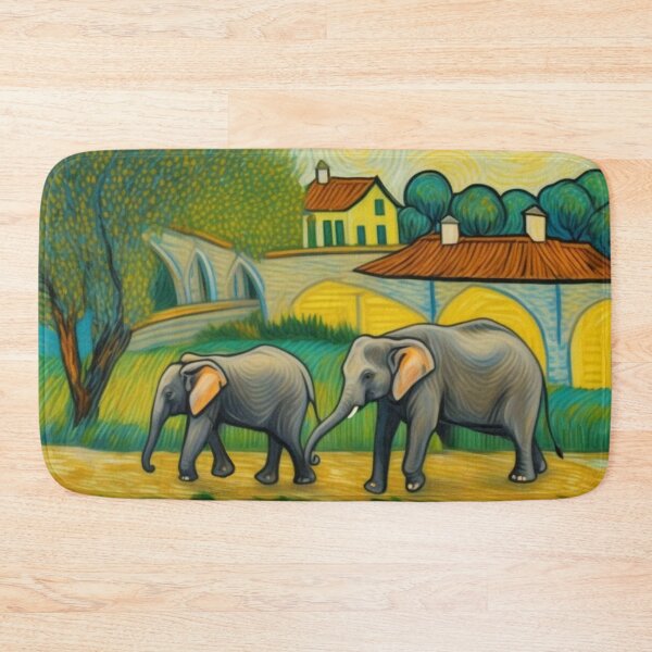 Item preview, Cute Elephants at Nearby Zoo Pals River Bend designed and sold by sportsimpact.