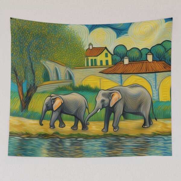 Item preview, Cute Elephants at Nearby Zoo Pals River Bend designed and sold by sportsimpact.