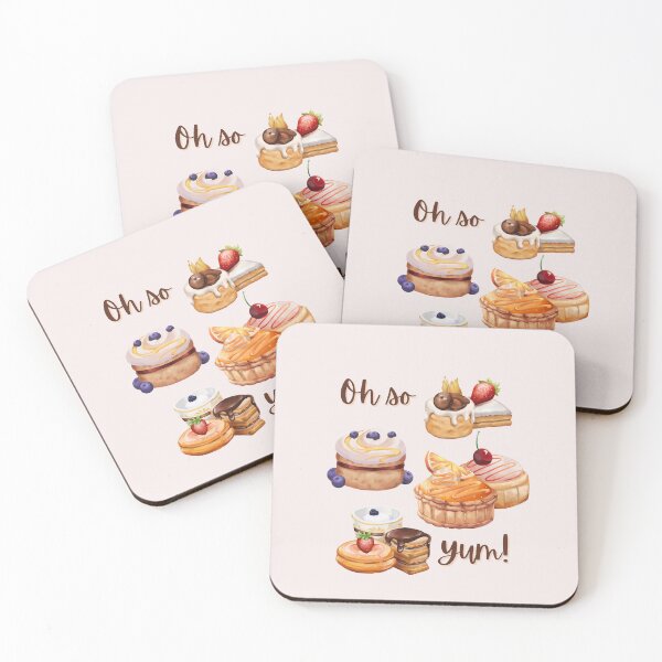 Item preview, Yummy pastry treats designed and sold by MyAbstractInk.