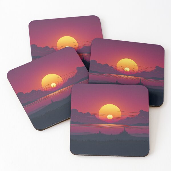 Item preview, Aesthetic Retro Sunset designed and sold by Itsheartshop.