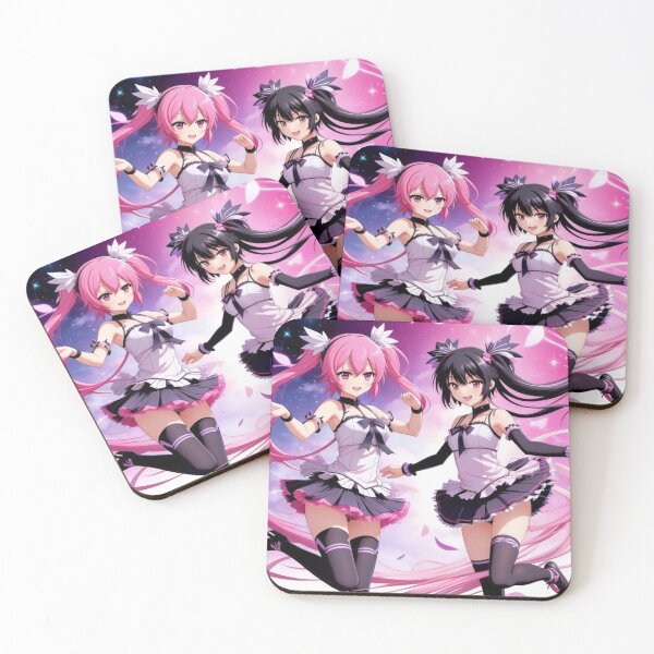 Item preview, Happy Madoka and Homura designed and sold by ArtsyTeegee.
