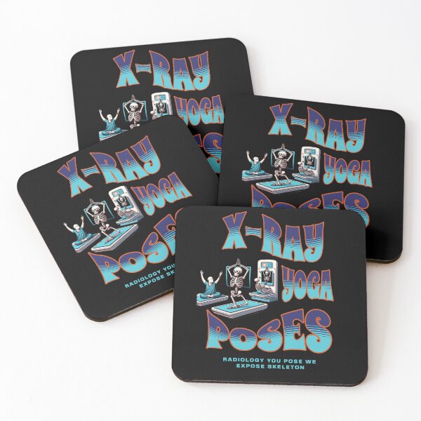 Item preview, Radiology You Pose We Expose skeleton - X-ray yoga poses designed and sold by JansenGS.