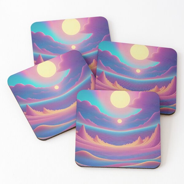 Item preview, Pastel Dreamy Mountains designed and sold by Itsheartshop.