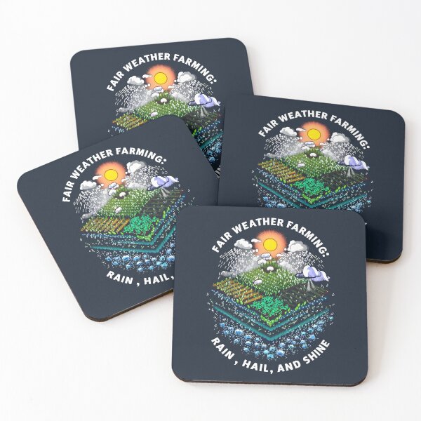 Item preview, Vibrant Farming Ecosystem - Sustainable Agriculture Design designed and sold by VoyteksDesigns.