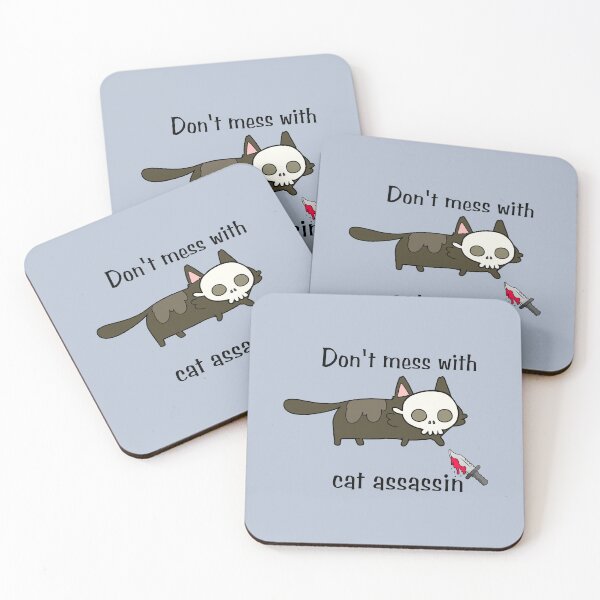 Item preview, Funny cute assassin cat designed and sold by Le-Ceci.