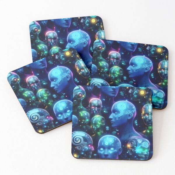 Item preview, Galactic Minds: A Symphony of Cosmic Intelligence designed and sold by MadebyTommy.
