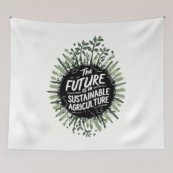 Item preview, Eco Vision - The Future of Farming Design designed and sold by VoyteksDesigns.