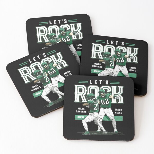 Item preview, Jason Kelce and Miles Sanders let's rock  designed and sold by Damontecalabro.