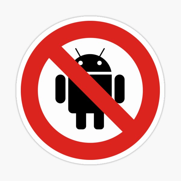 Artikel-Vorschau von Kein Android, designt und verkauft von K3IL.