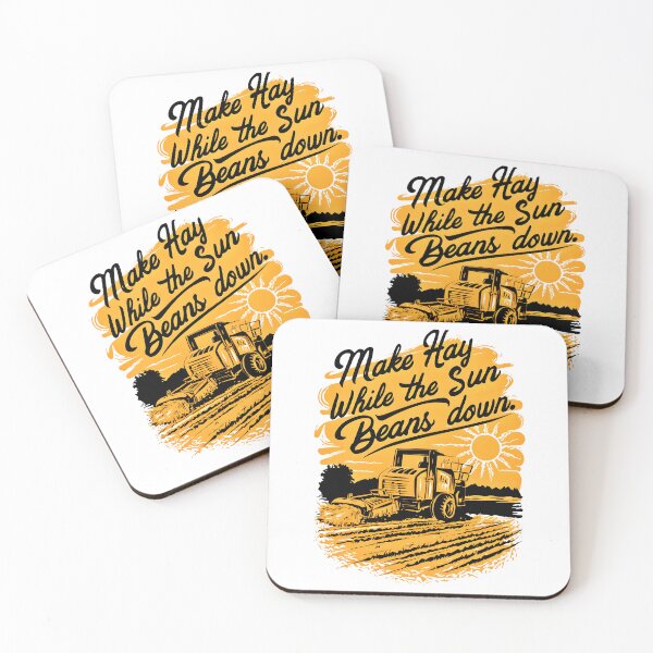 Item preview, Harvest Time Proverb - Sunny Farming Illustration designed and sold by VoyteksDesigns.