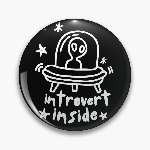 Item preview, Introvert Inside, Alien designed and sold by dmtdc.
