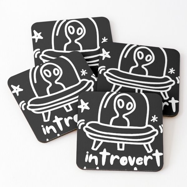Item preview, Introvert Inside, Alien designed and sold by dmtdc.