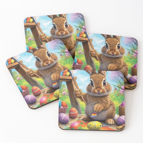 Item preview, Easter Bunny Delight designed and sold by cute-animals99.