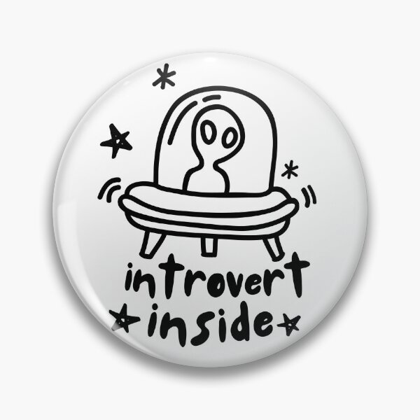 Item preview, Introvert Inside, Alien designed and sold by dmtdc.