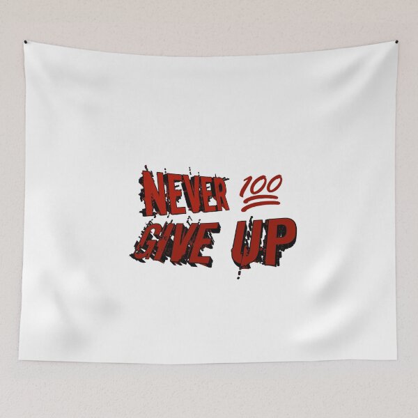 Item preview, Never Give Up designed and sold by Hadebest-Design.