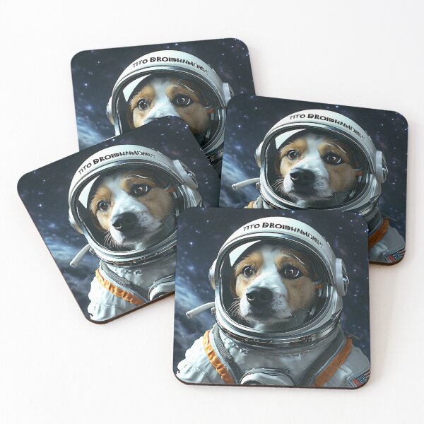 Item preview, A dog dressed in a spacesuit designed and sold by ASSNZA.