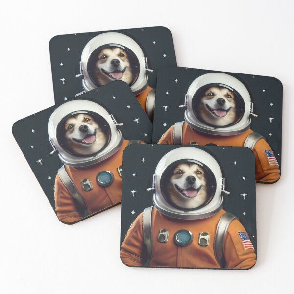 Item preview, A dog dressed in a spacesuit designed and sold by ASSNZA.