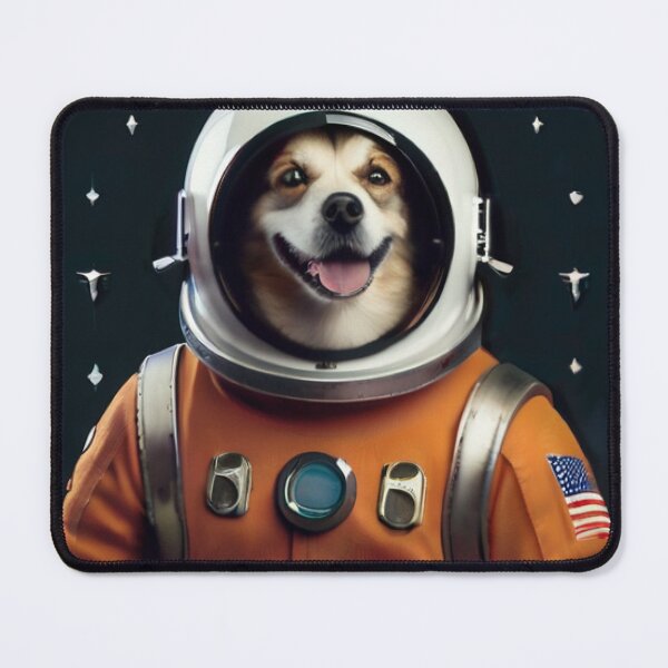 Item preview, A dog dressed in a spacesuit designed and sold by ASSNZA.