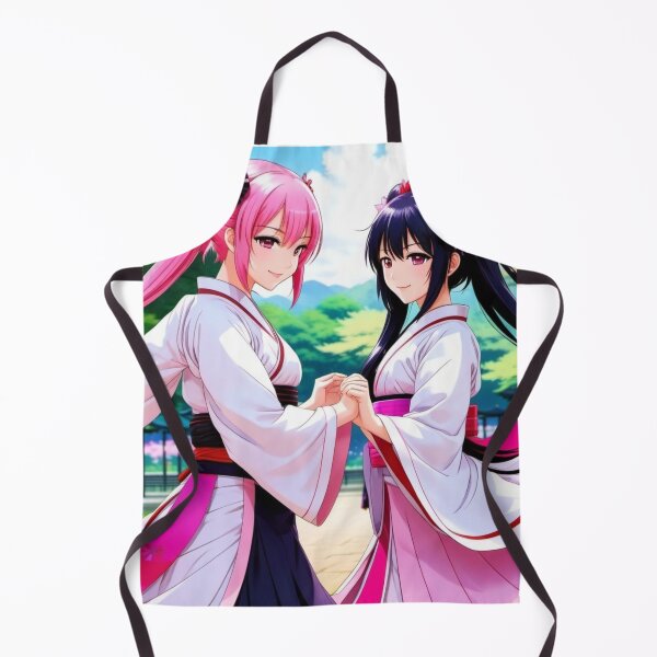 Item preview, Madoka and Homura in Japanese Dress designed and sold by ArtsyTeegee.