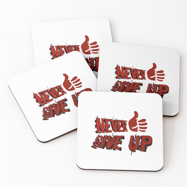 Item preview, Never Give Up Thumbs up designed and sold by Hadebest-Design.