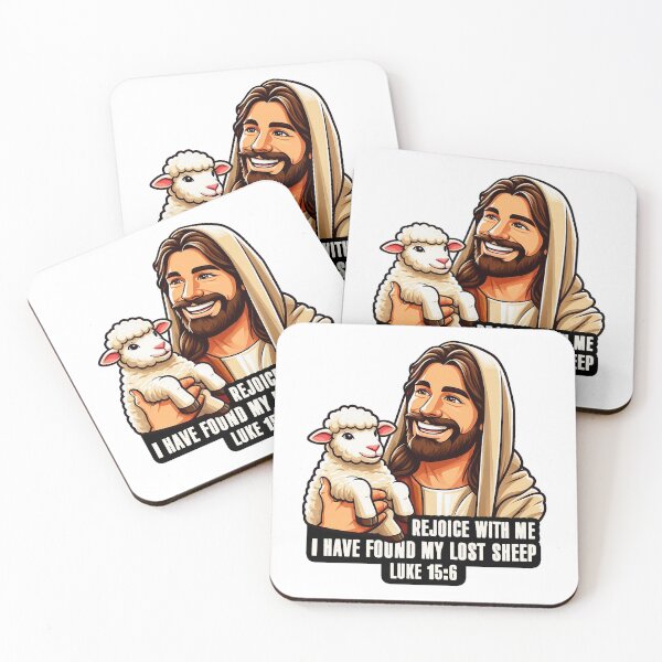 Item preview, Luke 15:6 I Have Found My Lost Sheep designed and sold by plushism.