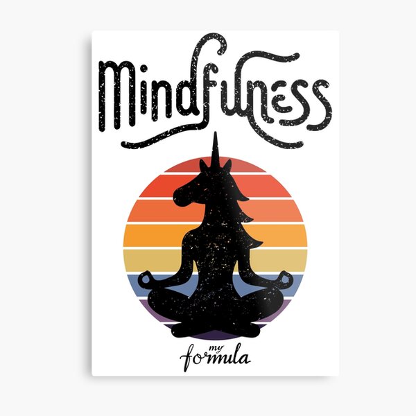 Item preview, Mindfulness My Formula: Serene Unicorn Meditation designed and sold by Amanda-S-Olsen.