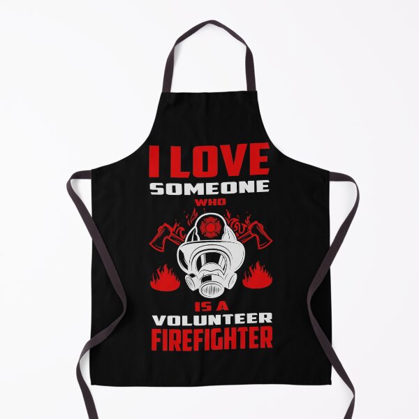 Item preview, I love someone who is a volunteer firefighter. designed and sold by Faissal Thomass.