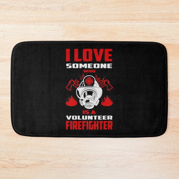Item preview, I love someone who is a volunteer firefighter. designed and sold by Faissal Thomass.
