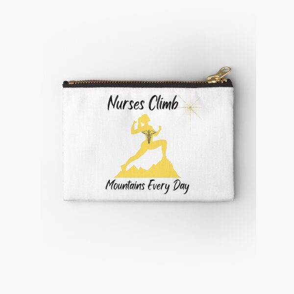 Item preview, Nurses Climb Mountains Every Day designed and sold by DuchessNursDsgn.